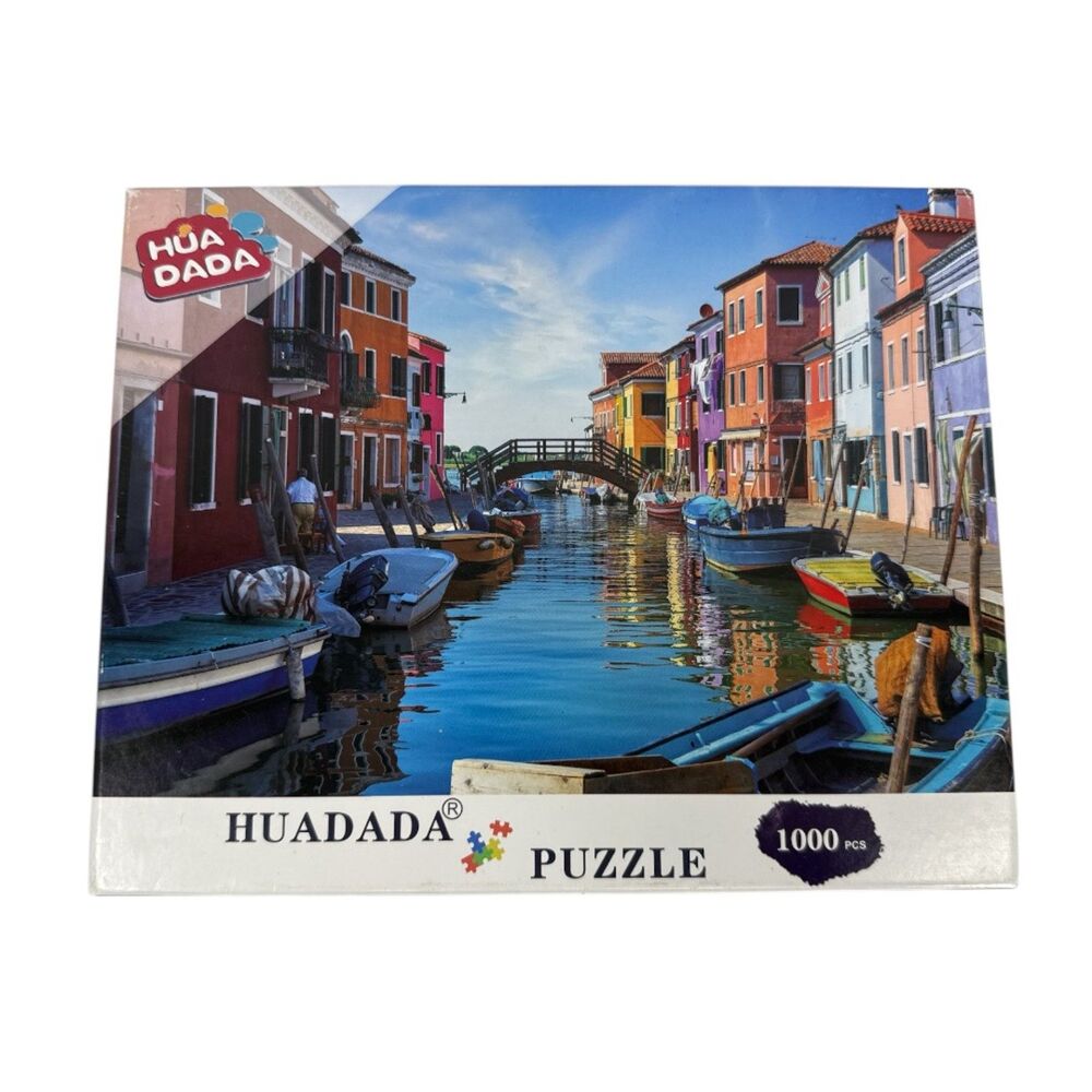 1000 Piece jigsaw Puzzle Traditional Burano Architecture landscape